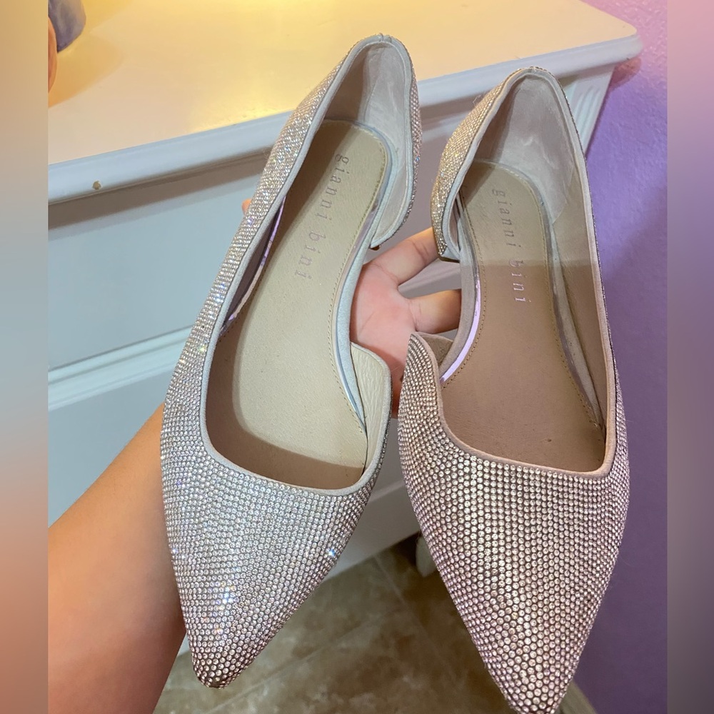 Sparkly Rhinestone Flats✨ - Picture 5 of 9